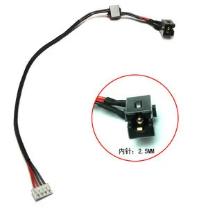 

WZSM Free Shipping NEW laptop DC Power Jack with cable for Lenovo G470 G475 G570 Y480