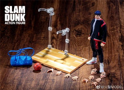 Тёмно-синий Анимированный DASHENG Slam Dunk Ryouta Miyagi Hanamichi Sakuragi Зимний спортивный костюм фигурка Модель Коллекция игрушек ПВХ - Цвет: Тёмно-синий