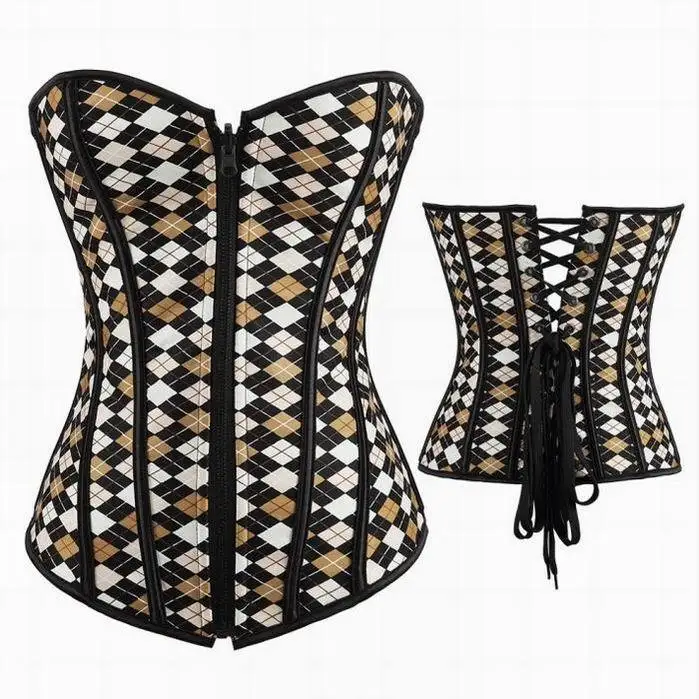 diamond bustier corset