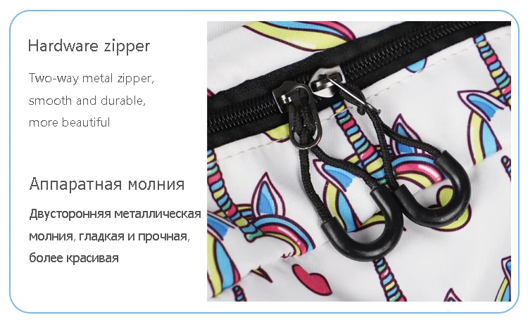 WINNER Female Backpack Cute Unicorn Love Heart Print Laptop Backpack Travel Bags Student School Backpack Teenagers 2019 (11)