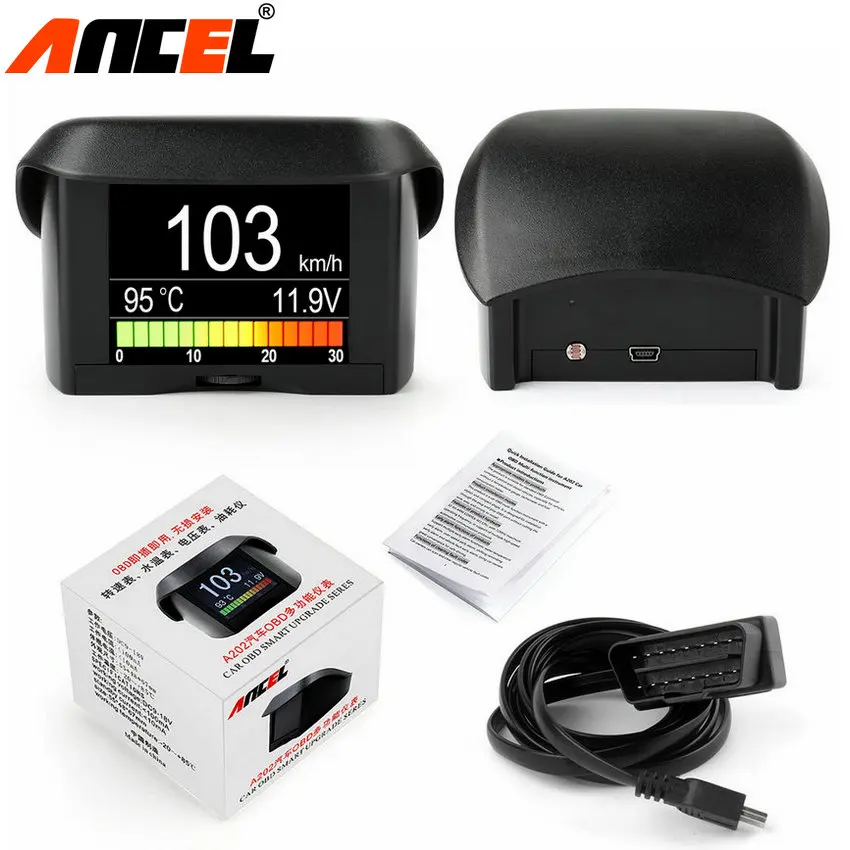 2.4inch Car OBD Smart Digital and Early Alarm Fault Code ...