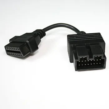 Kopen OBD Cord voor Kia 20 Pin 16 Pin obd1 OBD2 OBDll Connector Kabel voor Kia 20pin Auto Diagnostic Tool Kabel