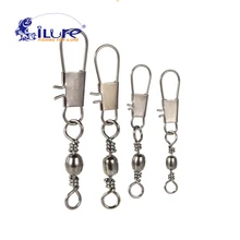 

iLure 50 Pcs/lot swivel snap lock fishing lure tackles 35mm / 40mm fishing tools hooks accessories plug copper swivel Pesca