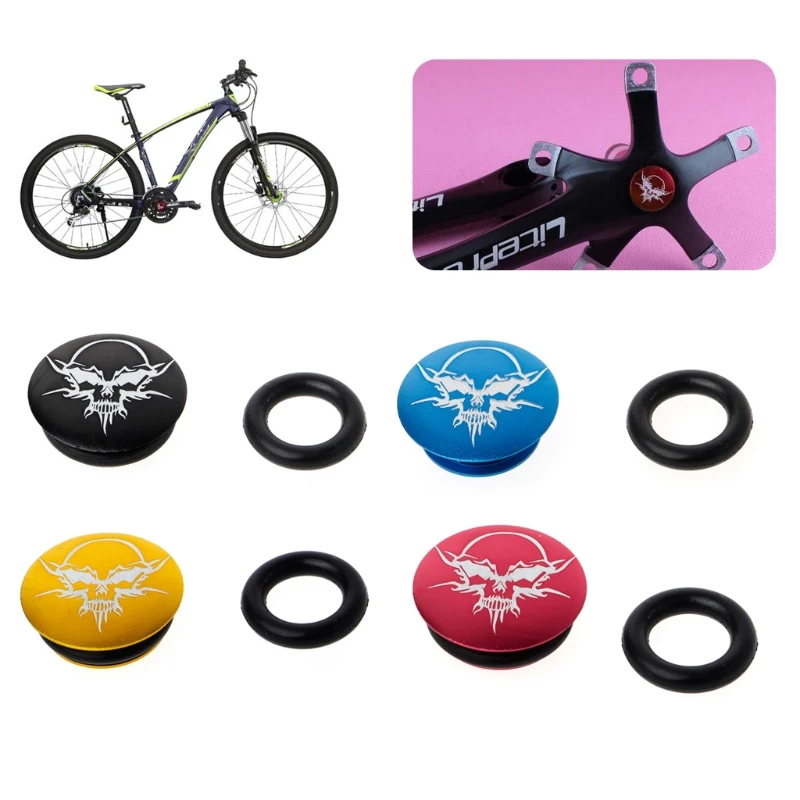 MTB Bicycle Crankset Teeth Plate Crank Cover Dustproof Waterproof Bikes