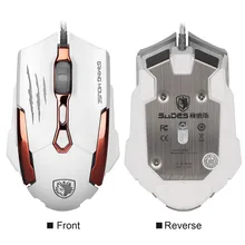 EPULA модная Проводная офисная игровая мышь 7 кнопок 3500 точек/дюйм, Проводная игровая мышь светодиодный оптическая игровая мышь для ПК ноутбука 3Y13