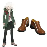 อะนิเมะซูเปอร์D Anganronpa 2 Nagito Komaedaรองเท้าบู๊ทส์คอสเพลย์ที่กำหนดเองขนาดชุดฮาโลวีน