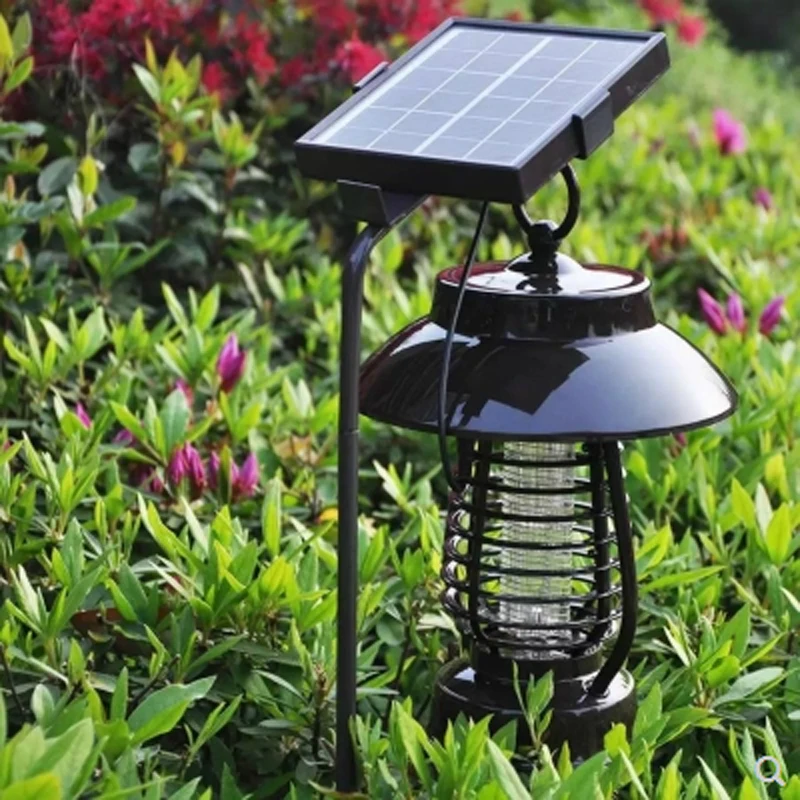 Solar mosquito killer lawn lamp molluscacidal waterproof super bright