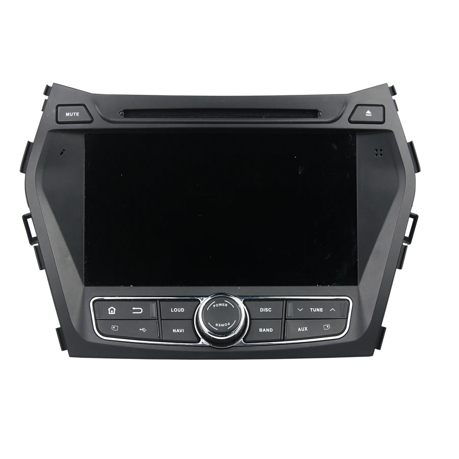 ELANMEY Премиум Автомобильный gps навигатор для IX45 Hyundai Santa Fe 2014 8 дюймов android 10 DVD Плеер