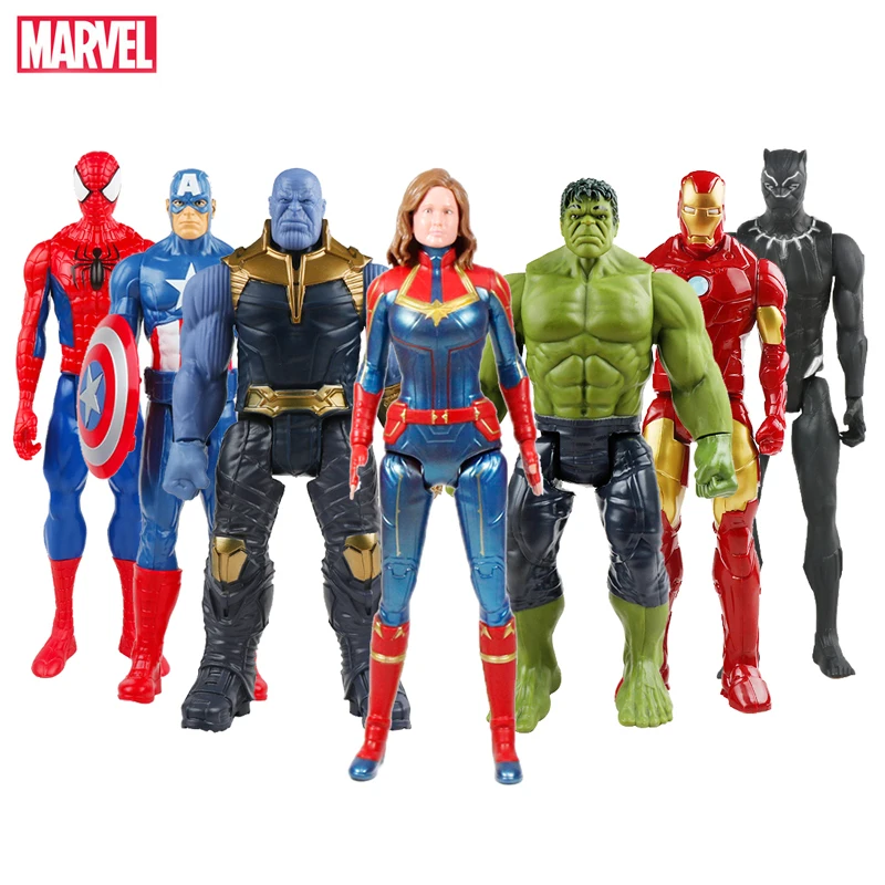 Marvel Avengers Superhero Spider-Man Thor Hulk Wolverine Action Figure Toy Doll 