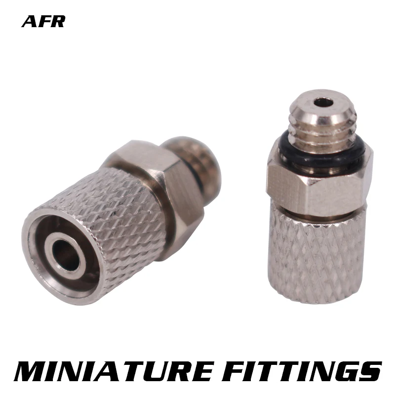 

Miniature Fittings M-6H-4 PC Male Thread M6 - Tube 4mm 6 Pneumatic Pipe Air Hose Quick Fitting Mini Connecto