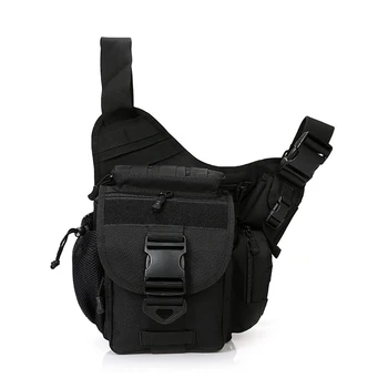 

Chest Bag With Molle Single Shoulder Sport Bag Outdoor Army For Men Camping Hiking Multifunctional Lure Pack Fishing Bag