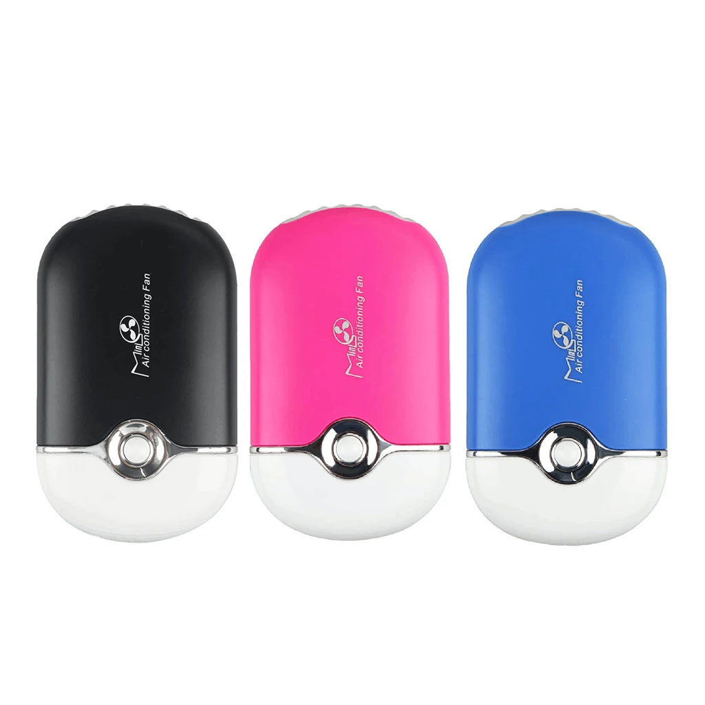 

Mini Portable Hand Held Desk Air Conditioner Humidification Cooler Cooling Fan