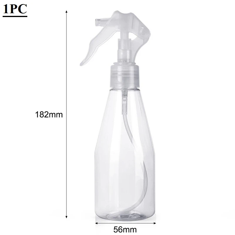 200ml 1pc 1 набор, портативный спрей, многоразовые бутылки, набор, пластиковый крем для лица, лосьон, контейнер для макияжа, для дома, путешествий, пустые бутылки с распылителем - Цвет: 200ml 1pc