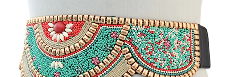 Роскошные Этнические Традиционные богемные широкий женский ремень для женщин джинсы платье широкий Женский ремни высо