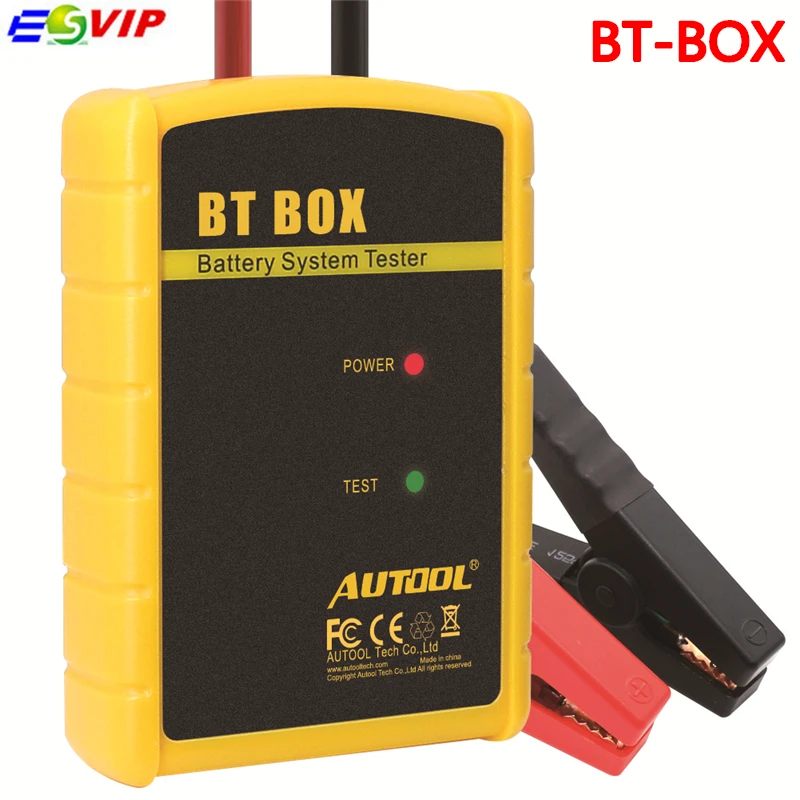 

AUTOOL BT BOX 12V Car Battery Tester Bluetooth Wireless Battery Charge Cranking Analyzer Auto Diagnostic for Android IOS Phone
