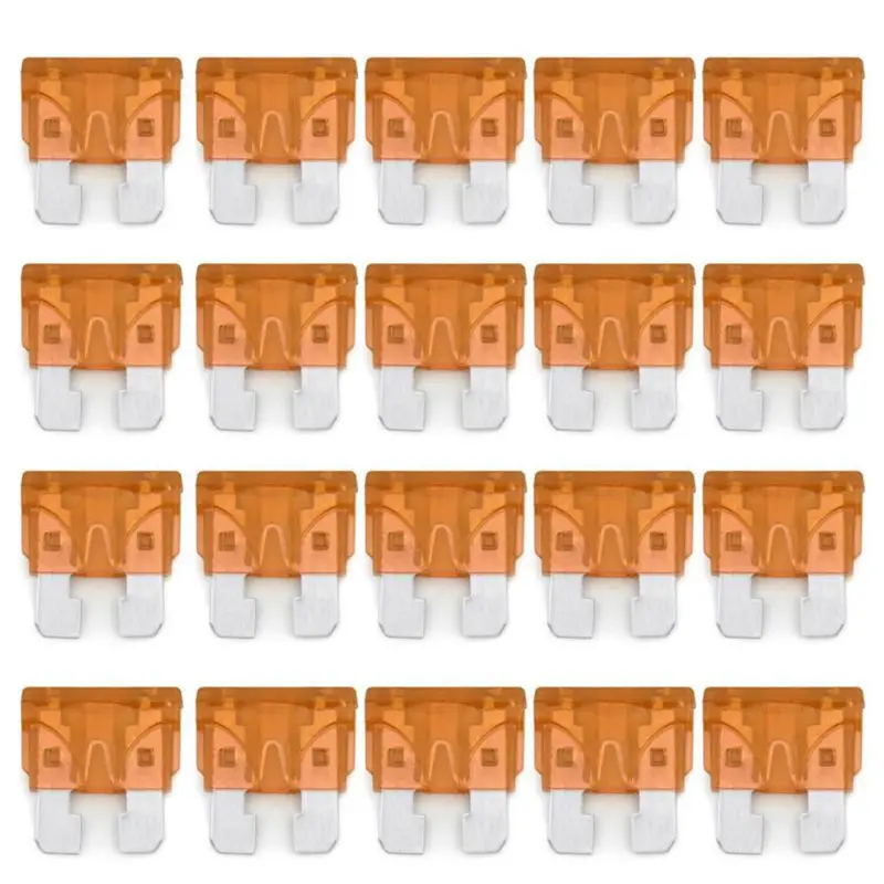 Auto Replacement Parts 20Pcs Fuse 5A ATO/ATC 32V Medium Standard Blade Fuse For Car/RV/Boat/Truck/Motorcycle Mayitr Auto Replacement Parts 20Pcs Fuse 5A ATO/ATC 32V Medium Standard Blade Fuse For Car/RV/Boat/Truck/Motorcycle Mayitr