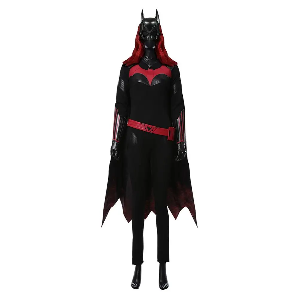Batwoman Batgirl Kathy Kane костюм для косплея взрослых женщин и девушек из искусственной