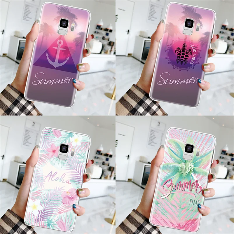 

Capa For Samsung Galaxy J3 J5 J7 A3 A5 A7 2017 J4 J6 A6 A8 Plus A9 2018 S8 S9 S10 Plus S10E A30 A50 M10 M20 Soft TPU Summer Case