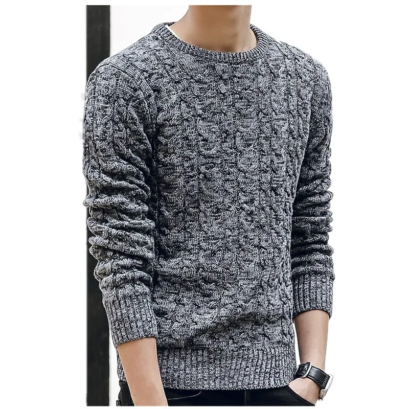 Новый Для мужчин свитера 2019 Новый Для мужчин джемпер, свитер модная одежда модные с круглым вырезом зимний свитер Для мужчин пуловер с