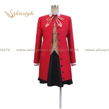 Kisstyle Moda Fate Zero Fate Stay night Rin Tosaka Ilimitado Hoja Obras Uniforme COS Cosplay, juego de Conjunto