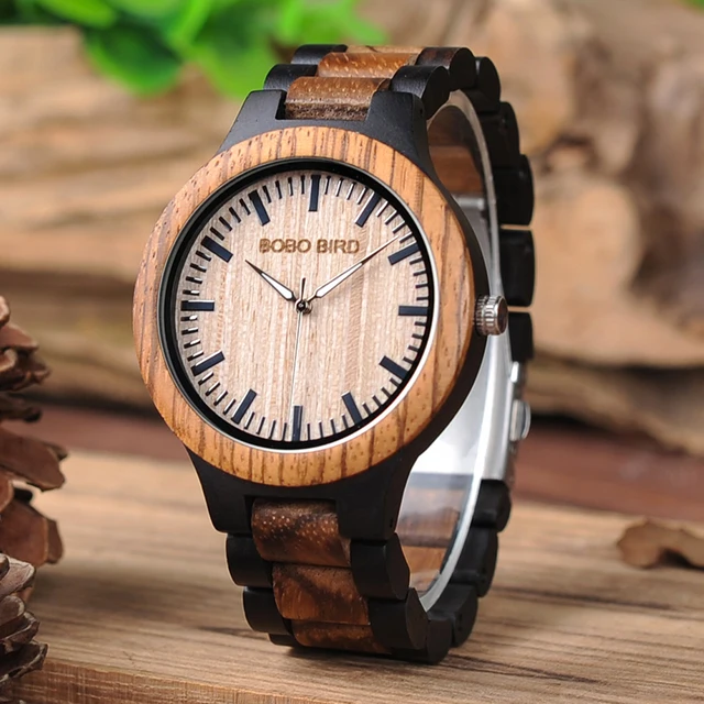 Antique BOBO BIRD L-N30 Lovers's Watches Hot-sell Custom Zebra Wood Craft Top Br Antique BOBO BIRD L-N30 Lovers's Watches Hot-sell Custom Zebra Wood Craft Top Br