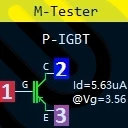 T7 TC-T7-H Транзистор тестер Диод Триод измеритель емкости LCR ESR NPN PNP MOSFET ИК Многофункциональный тестер Цифровой мультиметр