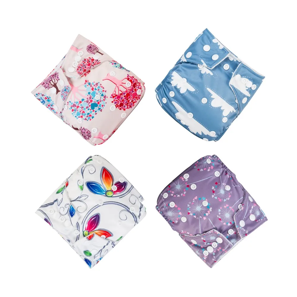 4 +new prints cloth diapers