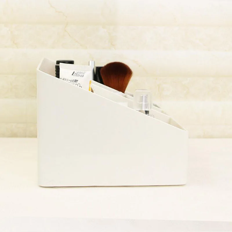 1 Pcs Simple Makeup Organizer 6 Grid Plastic Storage Box Home Gadget Cosmetics Desktop Finishing Organizador 2019 HOT SALE