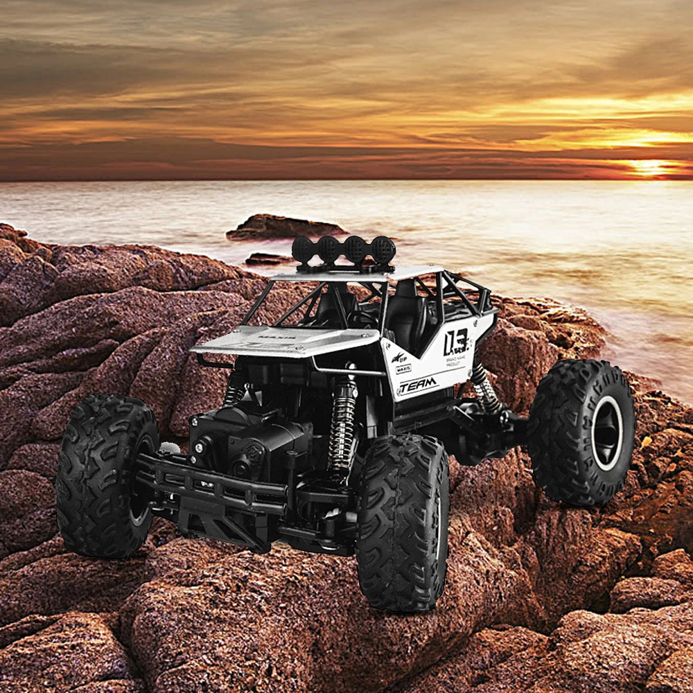 Drop shipping RC Car 1/16 4WD Rock Crawlers Drive Car Double Motors Drive Car Remote Control Car Model Vehicle Toy