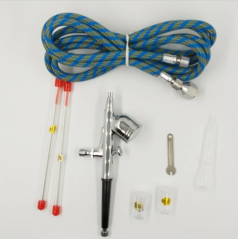 NEW Nails Spray Airbrush Gun Dual Action For Cakes Models Airbrush Kit For Painting With Hose Airbrush Set Wholesale
