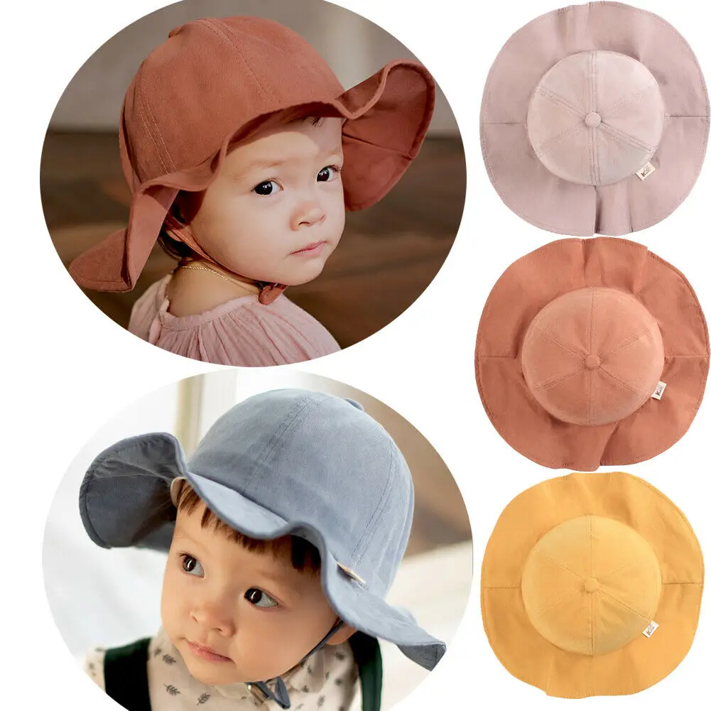 

Summer Baby Girl Baby Boys Hat Sun Hat Fisherman's Hat Sun Protection Cap Newborn Baby Hat
