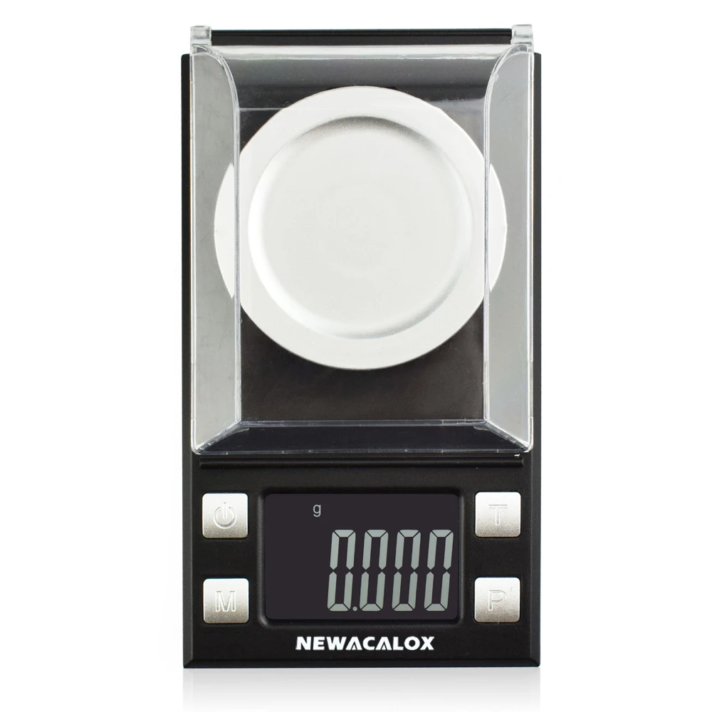 Newacalox 50 г/0.001 г ЖК дисплей цифровой ювелирные Детские весы лаборатории Вес Высокая