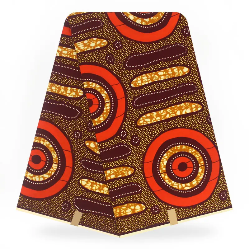 ankara african wax prints fabric 100% Cotton nigerian ankara fabric cheap cotton wax fabric 6 yards of african fabric H180926