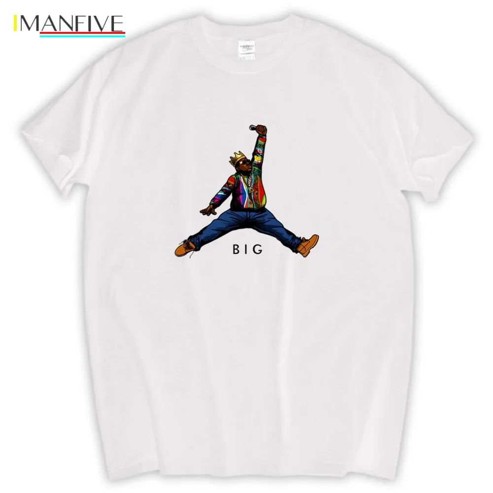 

the notorious b.i.g jumpman biggie t shirt men America hiphop rock star t shirt Biggie Smalls tee shirt