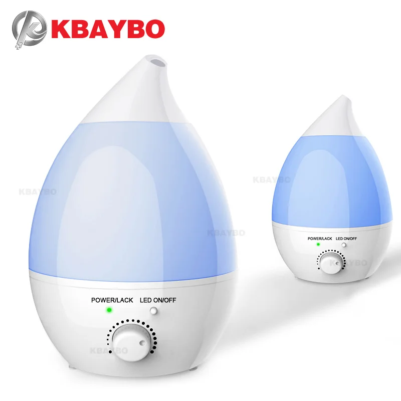 

KBAYBO 1.3L Air Humidifier Ultrasonic Humidifier Mute Home Aroma Diffuser Nebulizerr Mini Ultrasonic Sterilization Oxygen Bar
