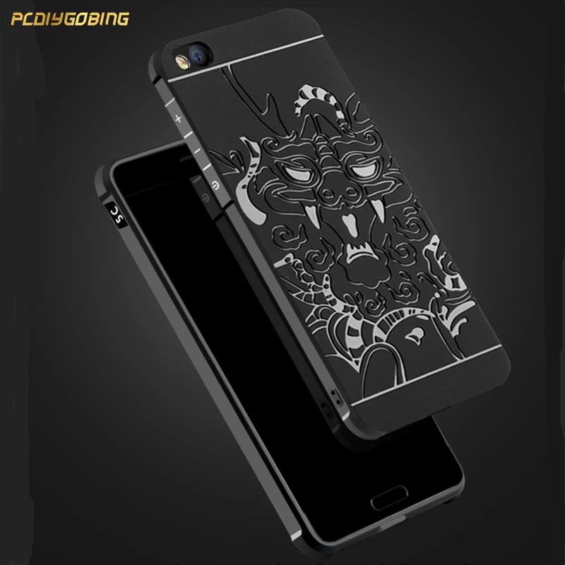 

For Xiaomi 5 Mi5 Mi5C Mi5X 3D Dragon Soft Silicon back cover For Xiaomi Mi 5c 5x 5 Xiaomi 5 5x 5c case scrub silicone Cover
