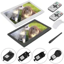 10 дюймов 16:9 1024*600 HD широкоэкранная цифровая фоторамка электронный альбом AC100-240V фотоальбом киноплеер музыкальная фоторамка