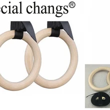 Новые деревянные 28 мм упражнения фитнес гимнастические кольца для тренажерного зала упражнения Кроссфит подтягивания мышц Ups