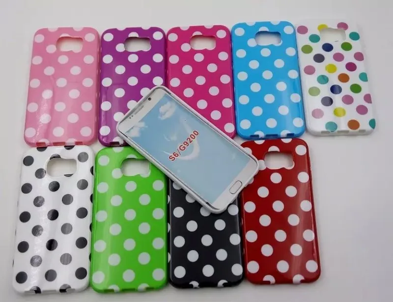 Samsung Galaxy S6 Polka Dots Case (2)