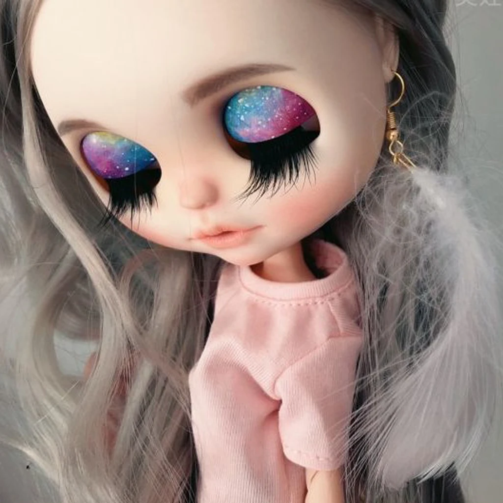 1 PCS Beautiful And Light Doll Accessory Feather Earrings For 1/6 BJD Blythe Dolls