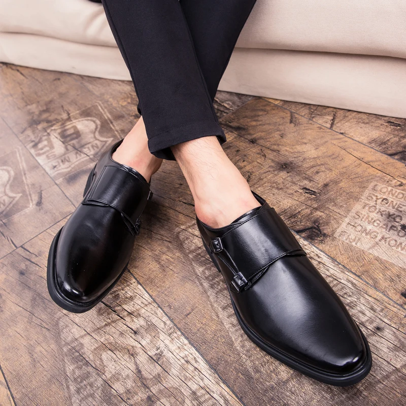 Дизайнерские лоферы, Мужская официальная обувь деловая модельная обувь Мужская Свадебная обувь из лакированной кожи на плоской подошве со шнуровкой и принтом размера плюс 38-48