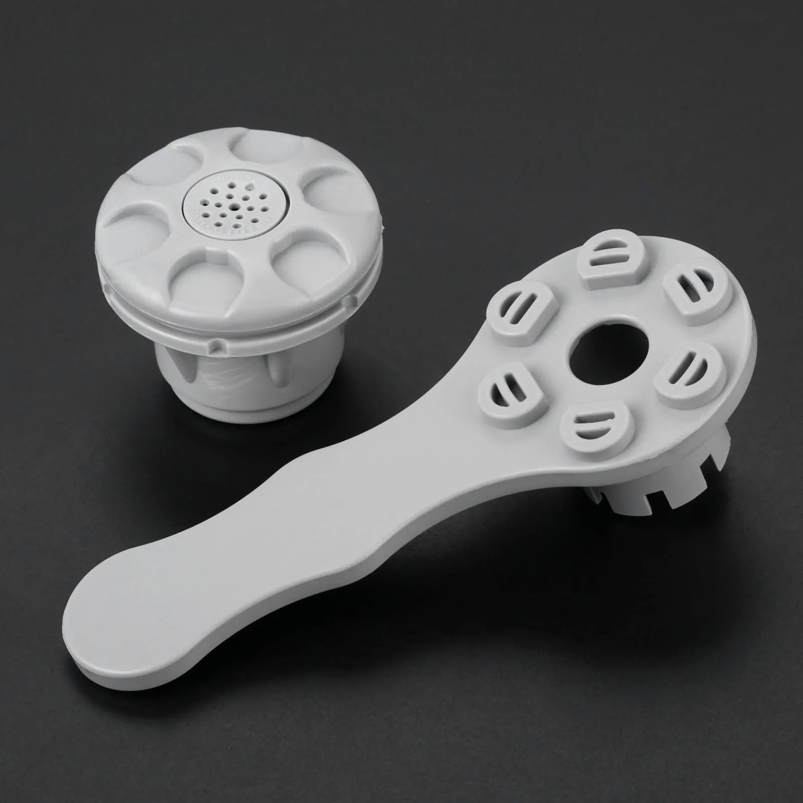 

PVC Inflatable Boats Pressure Control Fast Release Air Valve & Kayak 6 Hole Safety Air Valve Gas Nozzle 6-Groove Wrench Spanner