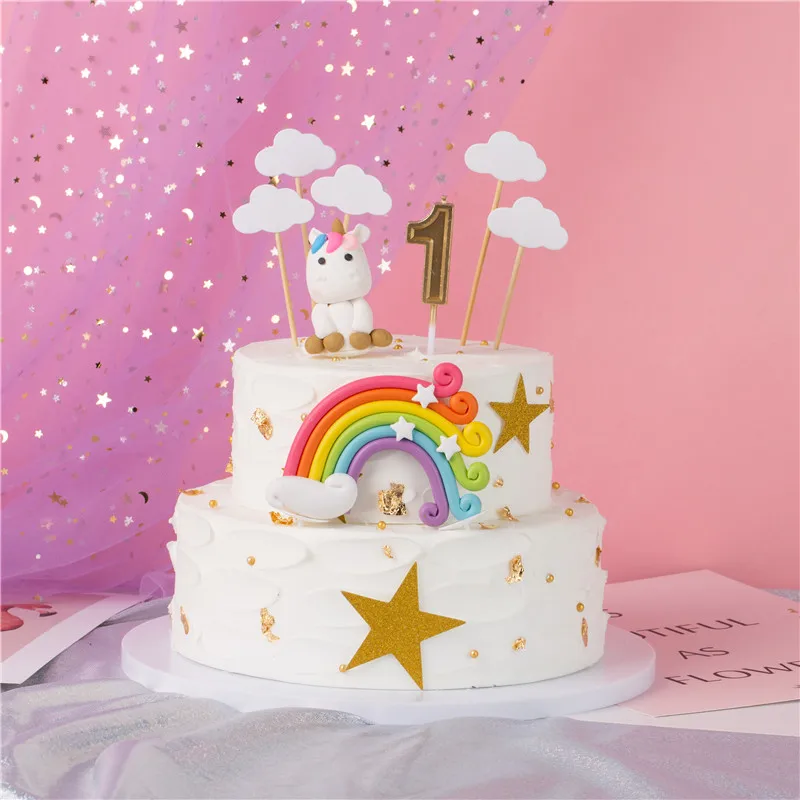 Kue Ulang Tahun Unicorn Pink Paimin Gambar