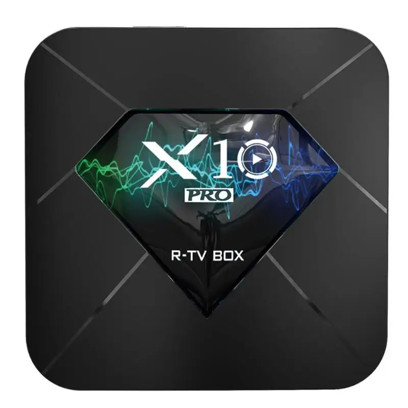  X10 Pro TV Box Android 8.1 Amlogic S905X2 4GB+32GB/64GB WiFi Bluetooth BT4.0 Set Top Box Smart Home