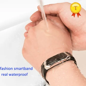 

IP67 Waterproof Smartband smart band Heart Rate monitor smart Bracelet Blood Oxygen Pressure Monitor Sports Smart Wristband