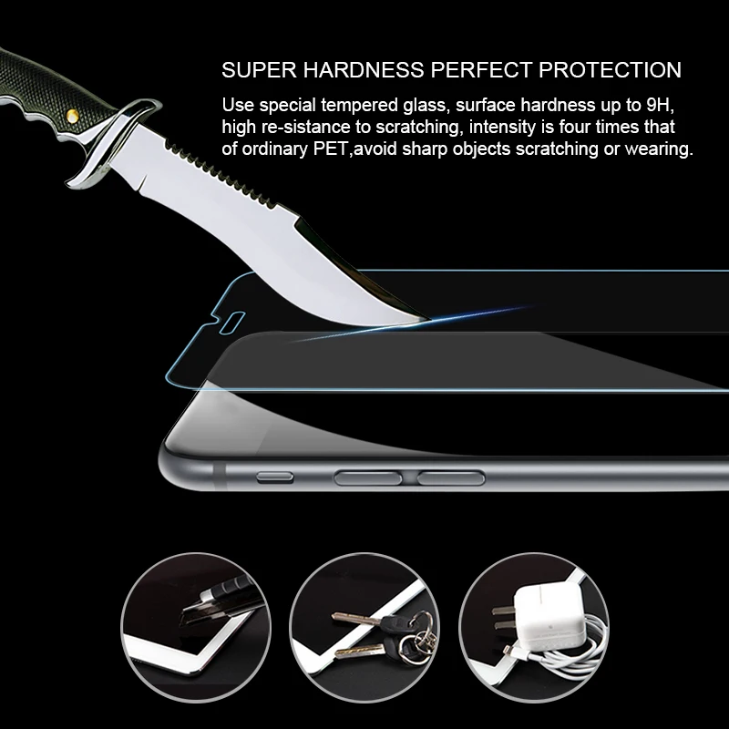 Tempered Glass iPhone 7 7Plus Screen Protector Film (6)