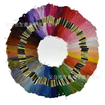 

DHL 50set 150pcs/set skeins of multicolored embroidery thread for cross-stitch