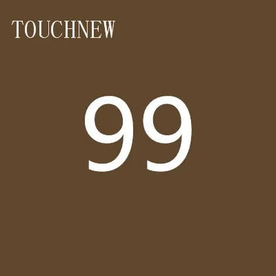 TOUCHNEW, 168 цветов, одиночные художественные маркеры, кисть, эскиз, на спиртовой основе, маркеры, двойная головка, манга, ручки для рисования, товары для рукоделия - Цвет: 99