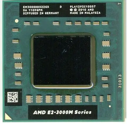 

AMD E2-Series E2-3000M - EM3000DDX22GX E2 3000M 1.8G 35W Laptop CPU processor Socket FS1 better than A4 3300M A6 3400M A6 3420M