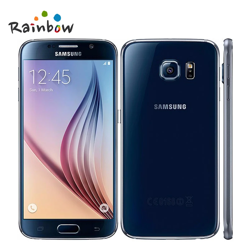 Genuine original Samsung galaxy S6 G9200 G920F GalaxyS6 Octa Core 3GB RAM 32GB ROM 4G LTE 16MP 5.1" Unlocked Cell Phone iphone se refurbished